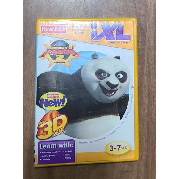 Fisher Price iXL Learning System Game Kung Fu Panda 3D - Picture 1 of 5